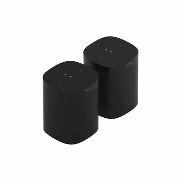 Sonos One 2 Room Set Black