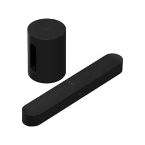 Sonos Beam and Sub Mini Black