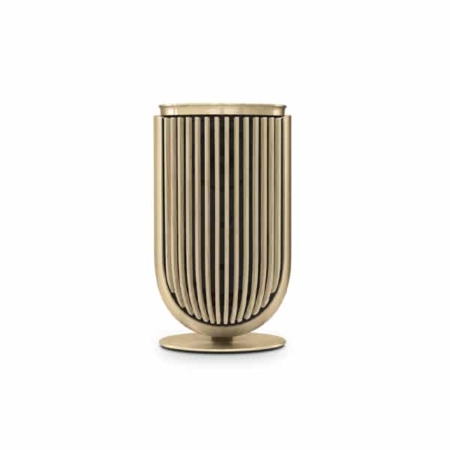 Bang & Olufsen Beolab 8 Compact Smart Speaker Single (Gold Tone/Light Oak)