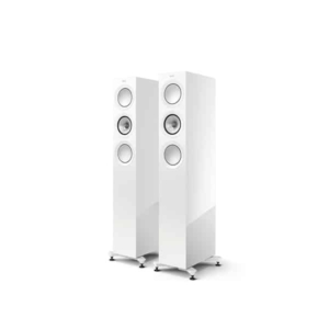 KEF R5 Meta Floorstanding Speakers (White Gloss)