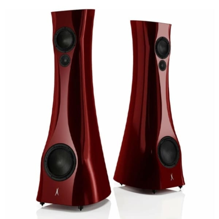 Estelon XB Mk II Loudspeakers (Red Rocket Liquid Gloss)