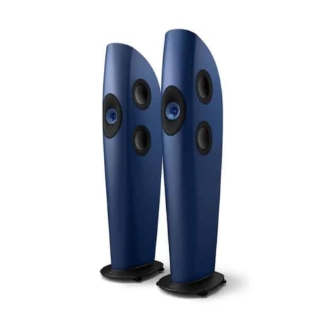 KEF Blade Two Meta Floorstanding Speakers (Frosted Blue/Blue)