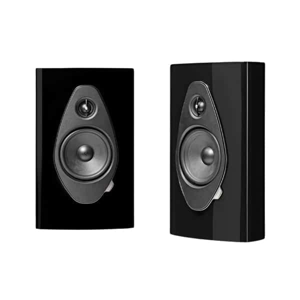 Sonus faber Sonetto Wall G2 On-Wall Speaker (Piano Black) single speaker HI-FI Speakers Sight and Sound Galleria