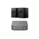 KEF Q1 Meta Bookshelf Speakers & WiiM Amp Streaming Amplifier HiFi Bundle