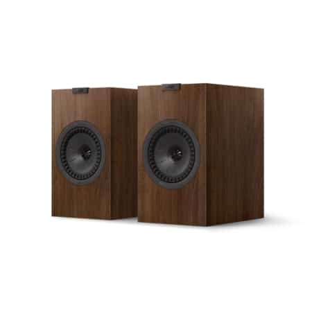 KEF Q3 Meta Bookshelf Speakers (Walnut) KEF Sight and Sound Galleria