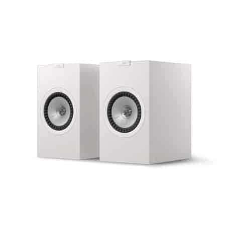 KEF Q3 Meta Bookshelf Speakers (Satin White) KEF Sight and Sound Galleria