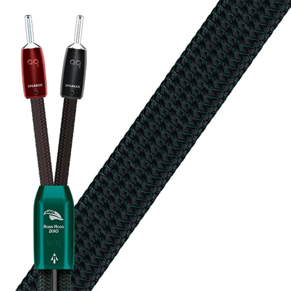 AudioQuest Robin Hood ZERO Speaker Cables (Pair) AudioQuest Sight and Sound Galleria