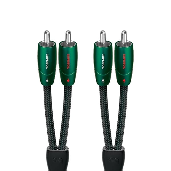 AudioQuest Yosemite Stereo RCA to RCA Interconnect Cable (Pair) AudioQuest Sight and Sound Galleria