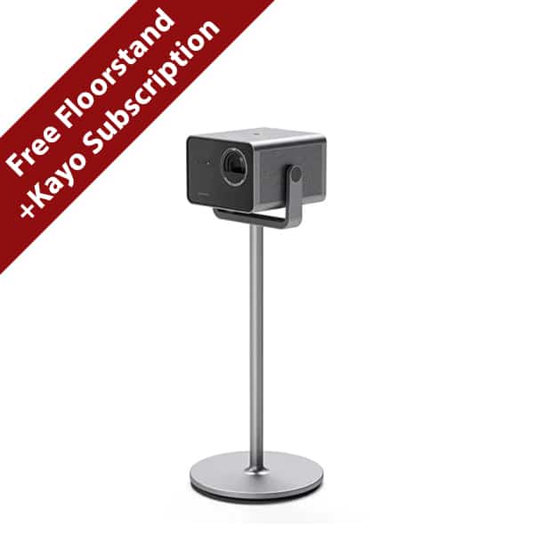 Leica Cine Play 1 Portable Smart Mini Projector with Floorstand Leica Sight and Sound Galleria