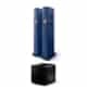 KEF LS60 Wireless Speakers + KC92 Wireless Subwoofer (Royal Blue)