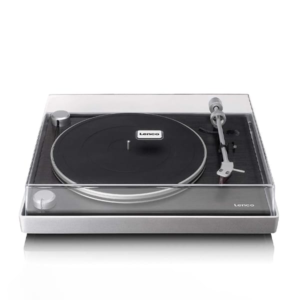 Lenco L-455BK Turntable with Ortofon 2M Red Cartridge Lenco Sight and Sound Galleria