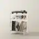 Bentolabs Prisma 140 Acrylic Vinyl Record Shelf + Hi-Fi Amplifier Shelf