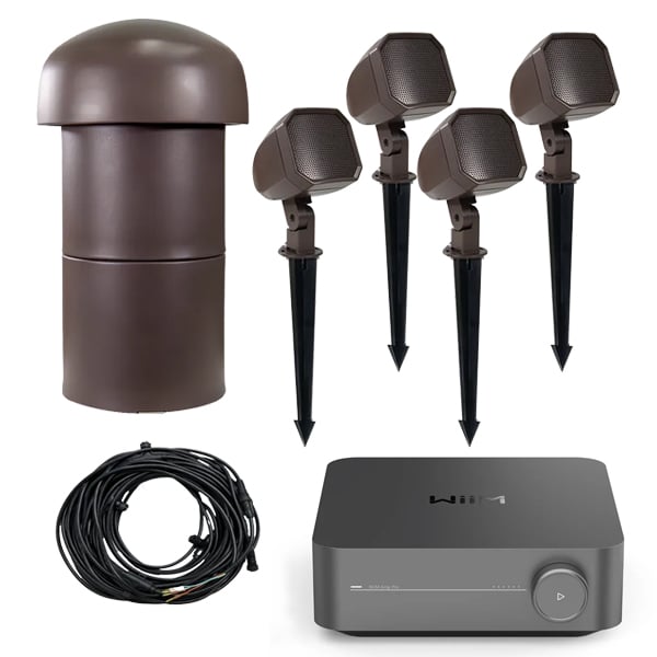 Outdoor Garden 4.1 Volt Ohm Speaker System