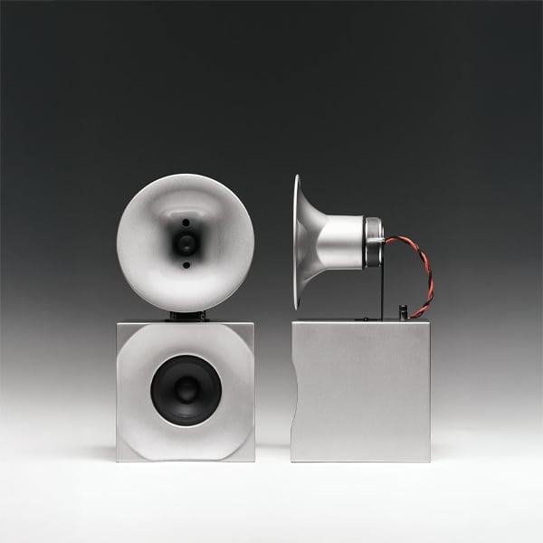 Silence Please Hush Loudspeakers (Silver) Silence Please Sight and Sound Galleria
