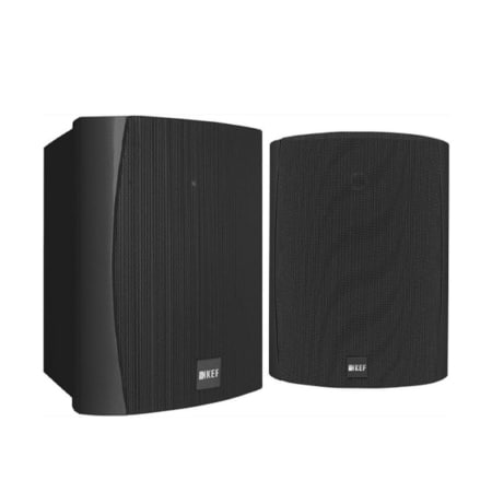 KEF Ventura 4 Weatherproof Outdoor Speakers (Black) KEF Custom Install Sight and Sound Galleria