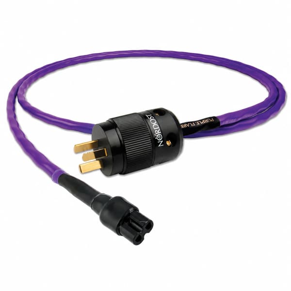 Nordost Purple Flare 3 Fig-8 IEC-C7 Power Cord (1.5M) Nordost Sight and Sound Galleria
