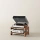 Bentolabs Haven Walnut Vinyl Record Shelf + Hi-Fi Amplifier Shelf Bentolabs Sight and Sound Galleria 2
