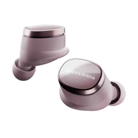 Bowers & Wilkins Pi8 In-ear True Wireless Earbuds (Pale Muave) B&W Headphones and Earbuds Sight and Sound Galleria