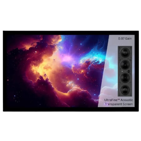 Helsyn 16:9 Nebula Acoustic Fixed Frame Projection Screen Helsyn Sight and Sound Galleria