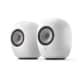 KEF LS LUXE Active Wireless Speakers (Eclipse Black) LS Series Sight and Sound Galleria
