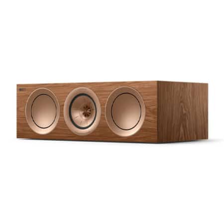 KEF R2 Meta Centre Speaker (Walnut) KEF Sight and Sound Galleria
