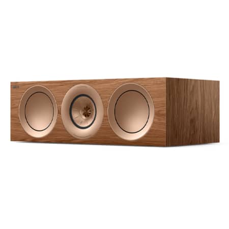 KEF R6 Meta Centre Speaker (Walnut) KEF Sight and Sound Galleria