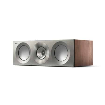 KEF Reference 2 Meta Centre Speaker (Satin Walnut/Silver) KEF Sight and Sound Galleria