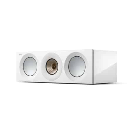 KEF Reference 2 Meta Centre Speaker (High-Gloss White/Champagne) KEF Sight and Sound Galleria