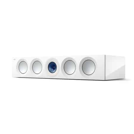 KEF Reference 4 Meta Centre Speaker (High-Gloss White/Blue) KEF Sight and Sound Galleria