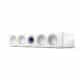 KEF Reference 4 Meta Centre Speaker (High-Gloss White/Champagne) KEF Sight and Sound Galleria 2