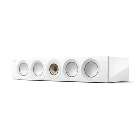 KEF Reference 4 Meta Centre Speaker (High-Gloss White/Champagne) KEF Sight and Sound Galleria