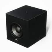 Sonus faber Gravis III Subwoofer (Piano Black Lacquer – Black Leather) Gravis Subwoofers Sight and Sound Galleria