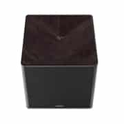 Sonus faber Gravis V Subwoofer (45° Graphite High Gloss with Inlaid Logo – Black Leather) Gravis Subwoofers Sight and Sound Galleria