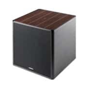 Sonus faber Gravis V Subwoofer (Wenge High Gloss – Black Leather) Gravis Subwoofers Sight and Sound Galleria