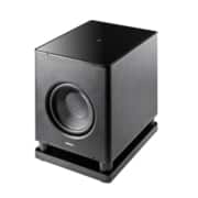Sonus faber Gravis VI Subwoofer (Piano Black High Gloss – Black Leather) Gravis Subwoofers Sight and Sound Galleria