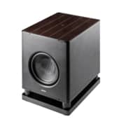 Sonus faber Gravis VI Subwoofer (Wenge High Gloss – Black Leather) Gravis Subwoofers Sight and Sound Galleria