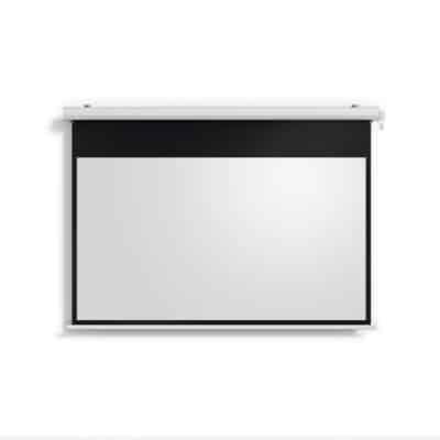 Valerion 120″ Backyard Weatherproof Motorised Drop-Down Matte White Screen Projectors Sight and Sound Galleria