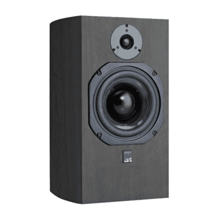 ATC SCM19 passive bookshelf speaker in Black Ash veneer