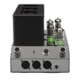 McIntosh MHA200 vacuum tube headphone amplifier, front view on a white background