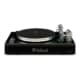 McIntosh MTI100 integrated turntable, front view on a white background