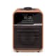 Front view of the Ruark R1S Terracotta Anniversary Edition smart radio with ebonised grille