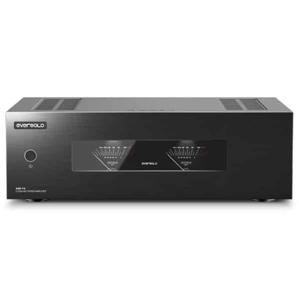 Eversolo AMP-F8 Class AB power amplifier in black, front view