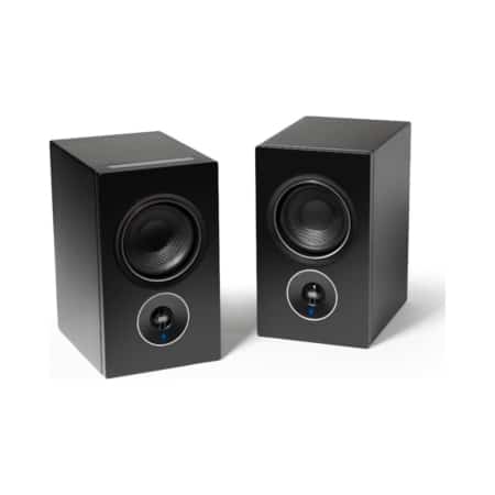 PSB Alpha iQ Streaming Powered Speakers with BluOS (Matte Black)